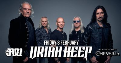Uriah Heep Live in Greece  8/2 Aθηνα -  9/2 Θεσσαλονίκη
