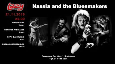 Nassia &amp; the Bluesmakers live @ Lazy club